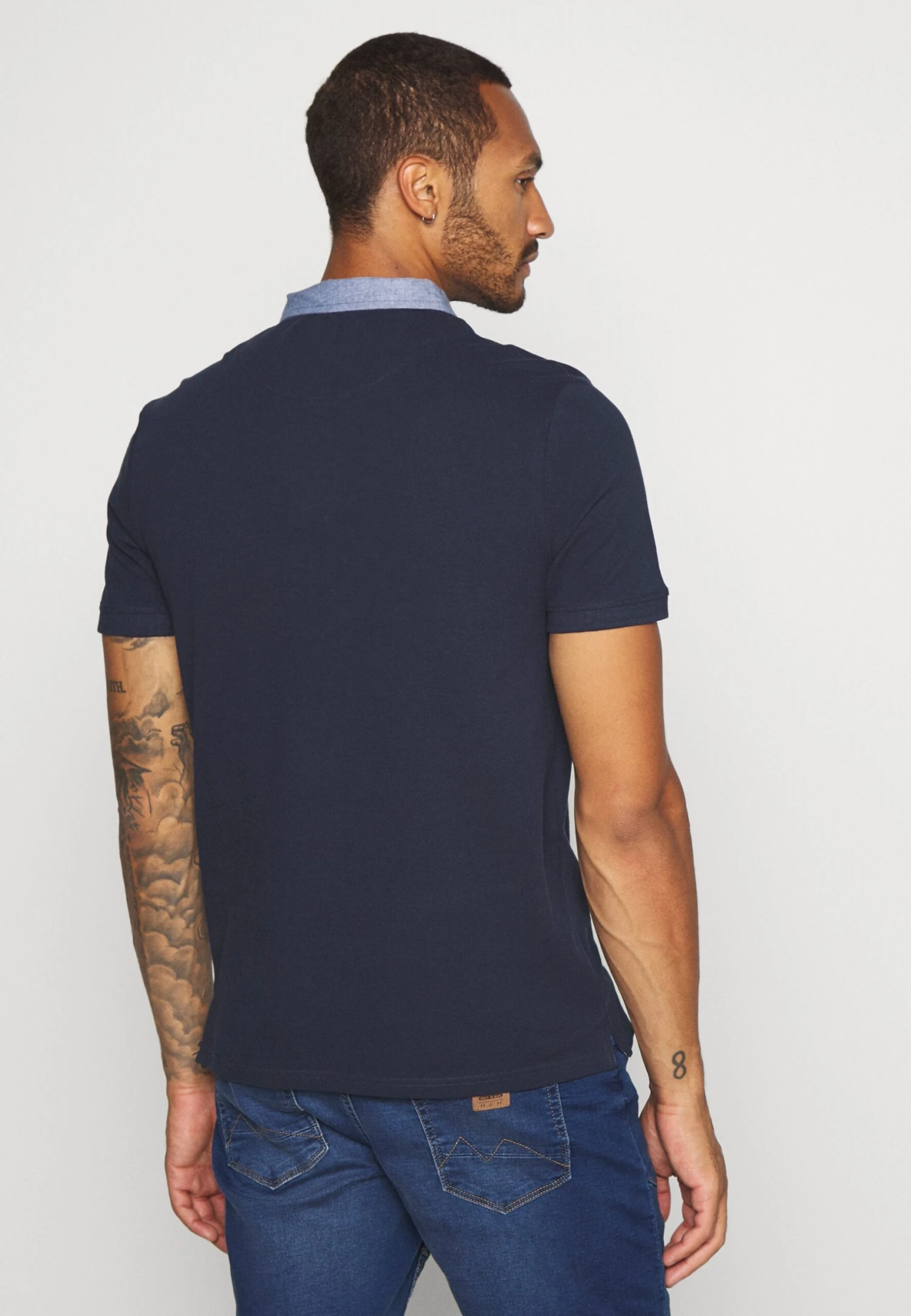 Pier One Poloshirt - Dark Blue 5 Pier One Poloshirt - Dark Blue - Afbeelding 3