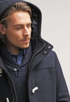 Pier One Halflange Jas - Navy -Pier One 39fc34304bfd4cb98c88dbc8fb72bf47