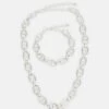 Pier One Set Unisex - Ketting - Silver-Coloured 1 Pier One Set Unisex - Ketting - Silver-Coloured -Pier One 5466d22e6c454c09a0b9f95aa09e9a34
