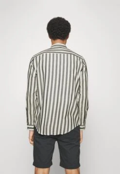 Pier One Overhemd - Dark Blue/White -Pier One 6a768fab03e743e1878faa1a627f95c9