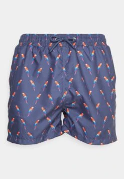 Pier One Zwemshorts - Dark Blue/Multi-Coloured -Pier One 73e95afd101847398c2a63e14ca5042c