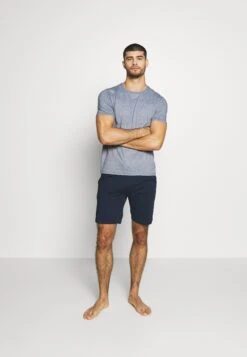 Pier One Pyjama - Dark Blue -Pier One 7651f7d5f00140bd9b26f1ca15fd73b9