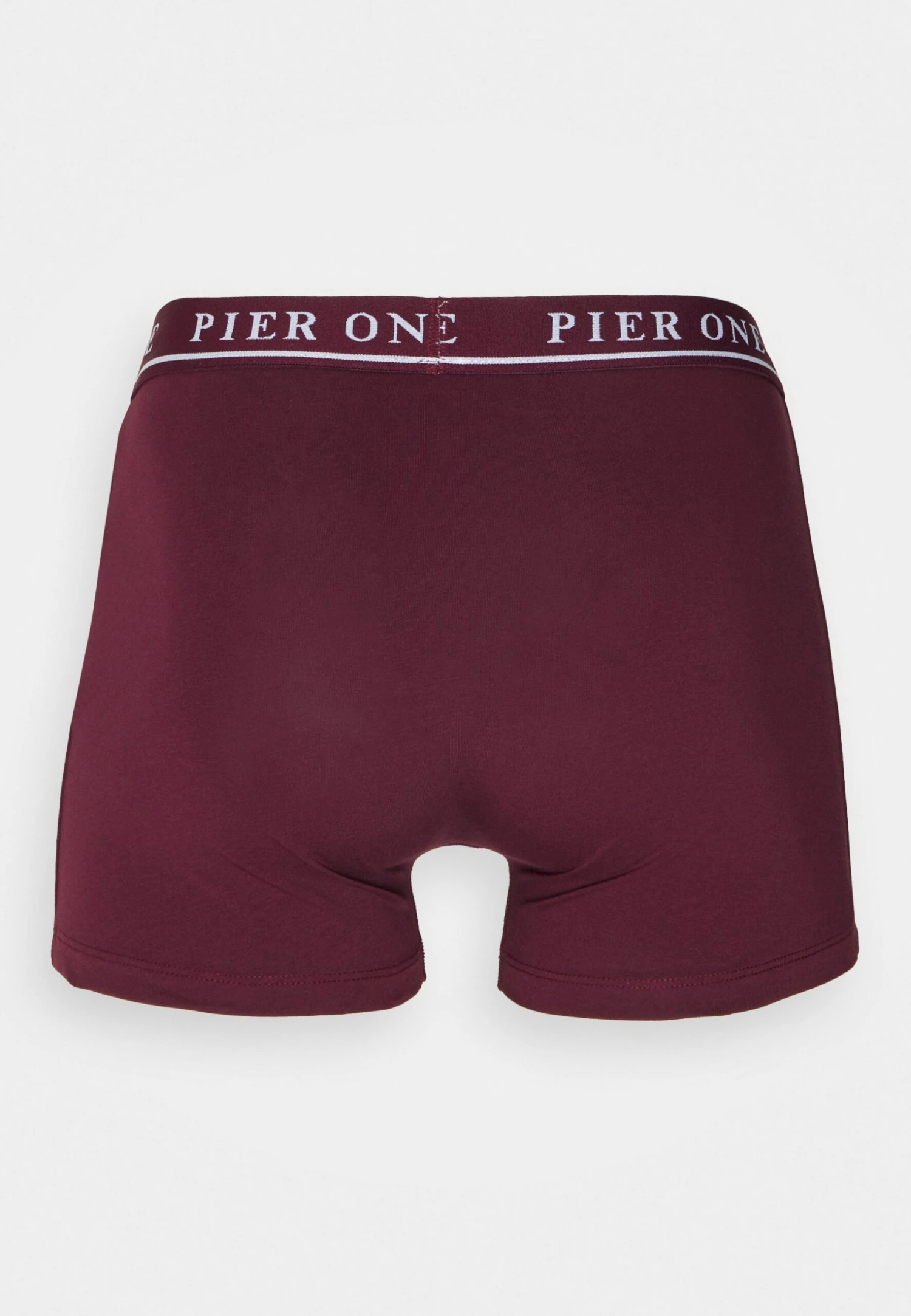 Pier One 5 Pack - Onderbroeken - Bordeaux/Mottled Grey 5 Pier One 5 Pack - Onderbroeken - Bordeaux/Mottled Grey - Afbeelding 3