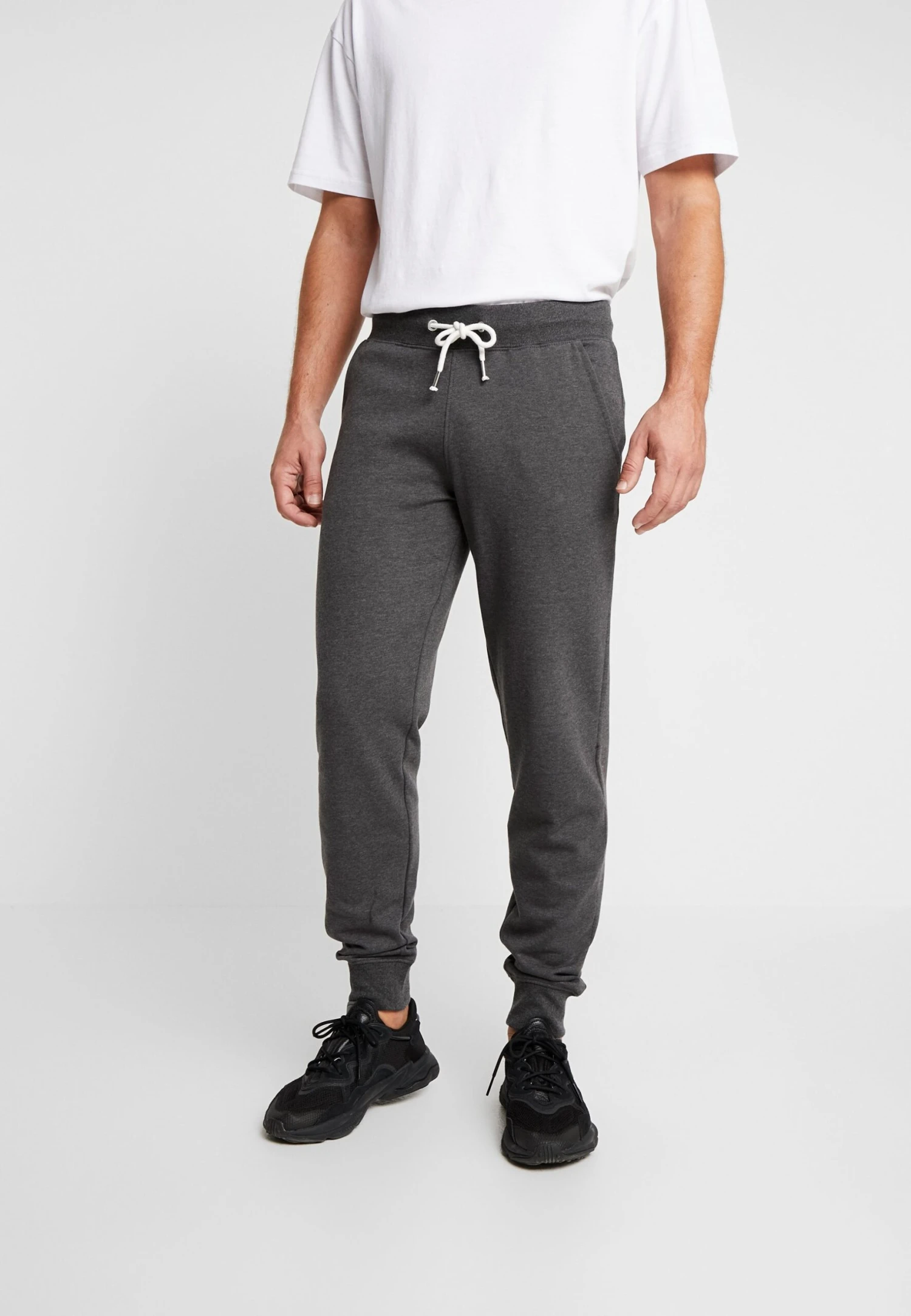 Pier One Trainingsbroek - Mottled Dark Grey 3 Pier One Trainingsbroek - Mottled Dark Grey