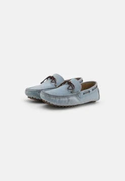Pier One Leather - Mocassins - Blue -Pier One a10543ddbaef4228b5b4543a35ff6b96