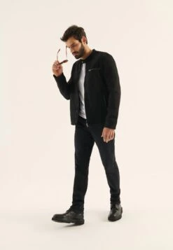 Pier One Imitatieleren Jas - Black -Pier One a93e96cf744241da850eca182cb9270d