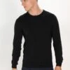 Pier One Basic Crewneck - Trui - Black 1 Pier One Basic Crewneck - Trui - Black -Pier One af19890ce8a74478ac96cd01413cb907