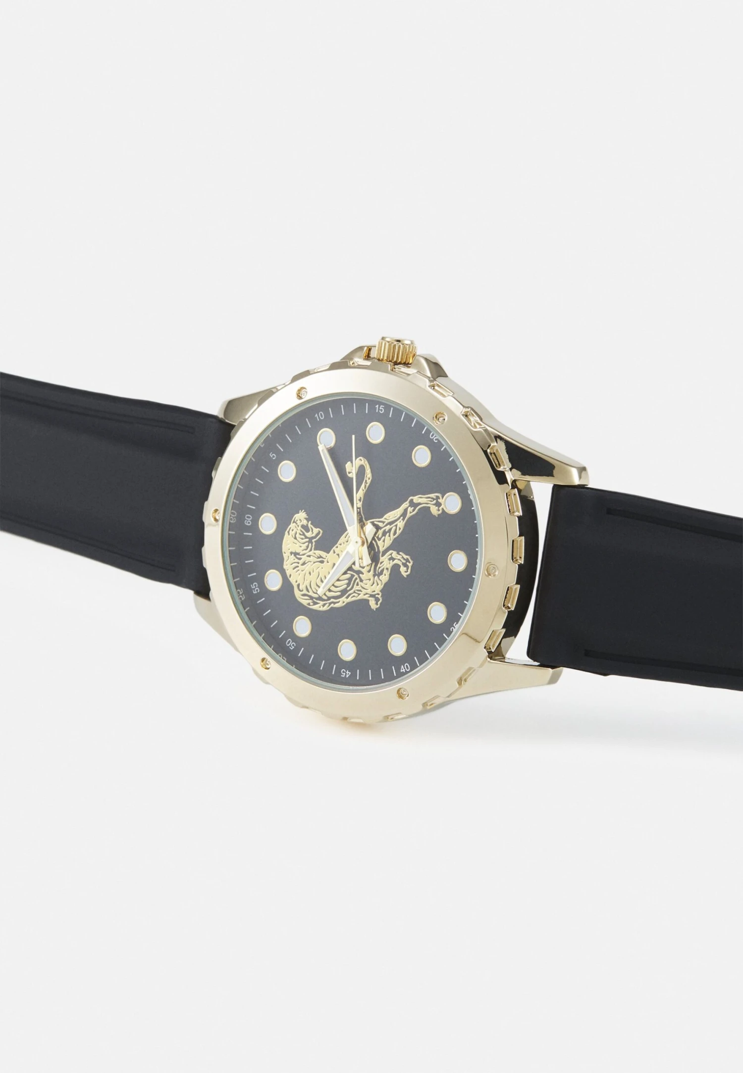 Pier One Unisex - Horloge - Black/Gold-Coloured 6 Pier One Unisex - Horloge - Black/Gold-Coloured - Afbeelding 4