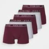 Pier One 5 Pack - Onderbroeken - Bordeaux/Mottled Grey -Pier One d14cfd0e857342e5ab780ebed3841c16
