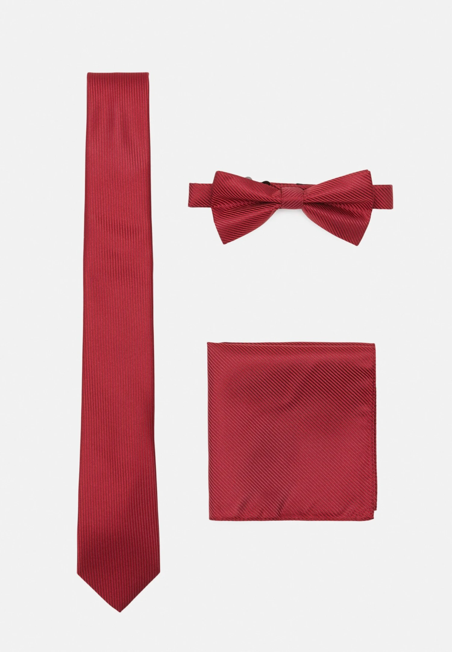 Pier One Set - Stropdas - Bordeaux 3 Pier One Set - Stropdas - Bordeaux