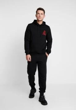 Pier One 2 Pack - Trainingsbroek - Black/Mottled Light Gre