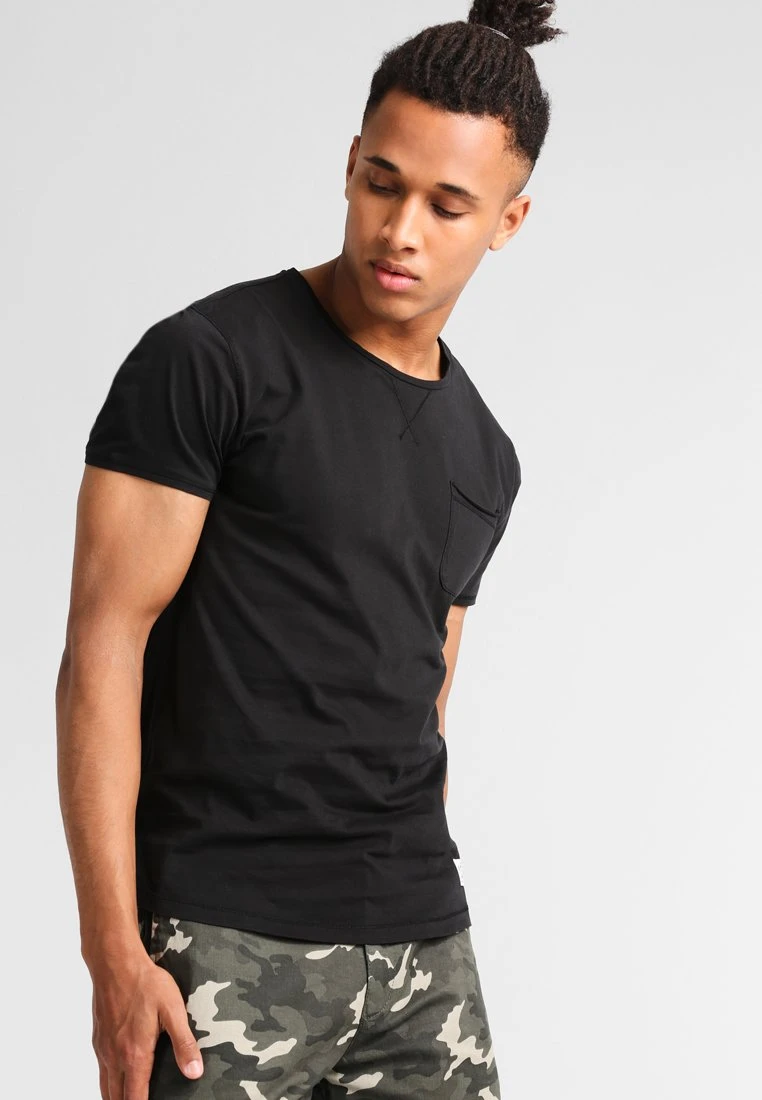 Pier One Garment Tee - T-Shirt Basic - Black 2 Pier One Garment Tee - T-Shirt Basic - Black