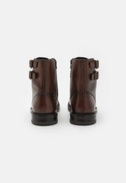 Pier One Leather - Veterboots - Brown 10 Pier One Leather - Veterboots - Brown -Pier One f43aada6c5a24abc9b02aaadf49d6ca7